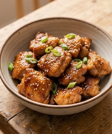 Honig-Soja-Hähnchen