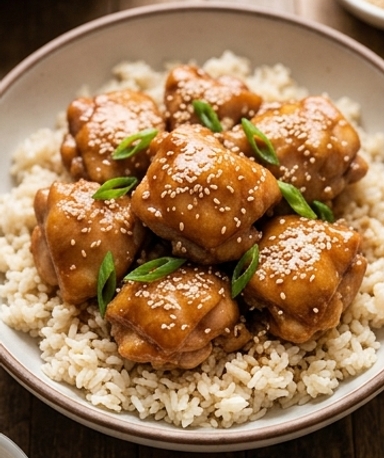 Instant Pot Knoblauch-Sesam-Hähnchen