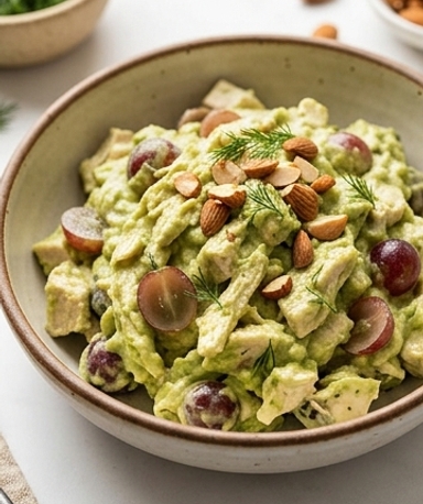 Avocado-Hähnchen-Salat