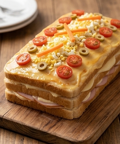 Sandwichón — Herzhafte Sandwichtorte