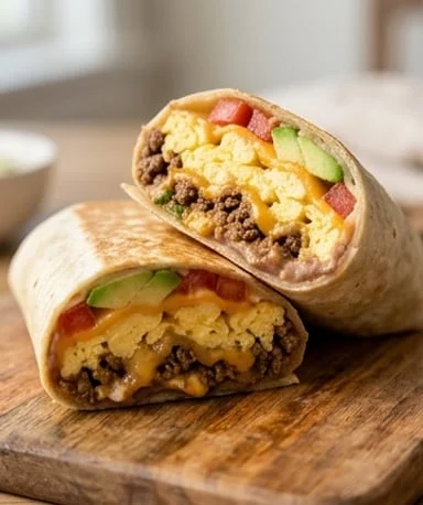 burrito-petit-dejeuner-facon-taco-mexicain-cover burrito-petit-dejeuner-facon-taco-mexicain cover