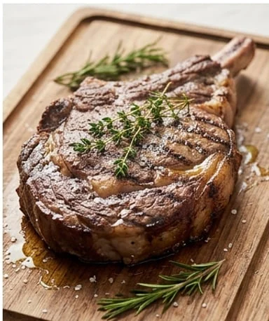 cote-de-boeuf-grillee-au-thym-et-romarin cover