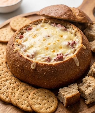dip-reuben-dans-un-bol-de-seigle-le-fromage-fondu–cover dip-reuben-dans-un-bol-de-seigle-le-fromage-fondu- cover
