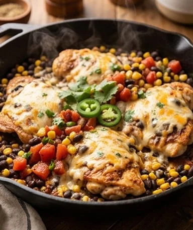 poulet-cowboy-au-mais-et-haricots-noirs-cover poulet-cowboy-au-mais-et-haricots-noirs cover